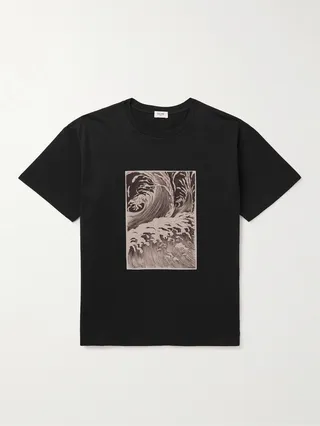 Printed Cotton-Jersey T-Shirt