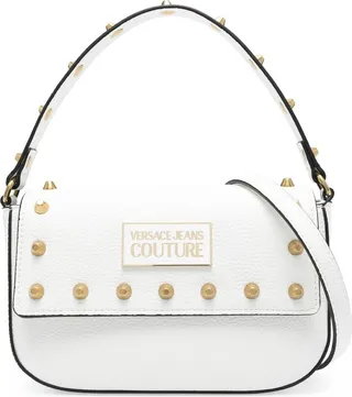 Studded Chain-Strap Tote Bag