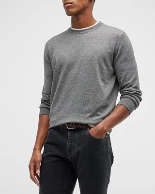 Men's Cashmere Crewneck Sweater