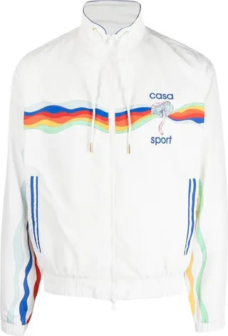 Mind Vibrations Wave Shell Suit Track Jacket