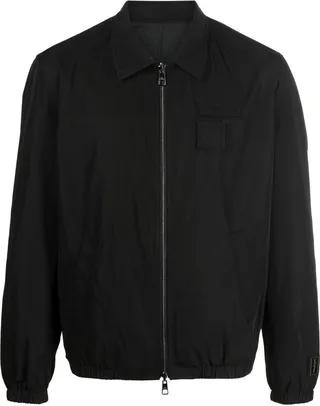 Reversible Zipped Bomber Jacket