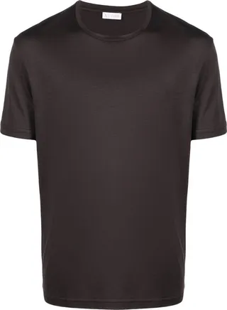 crew-neck wool T-shirt