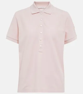 Cotton pique polo shirt