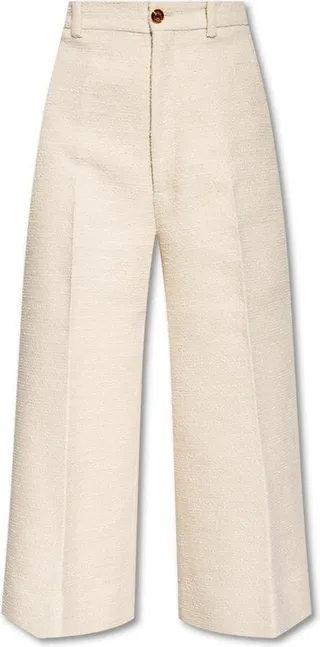 Gucci Tweed Cropped Trousers
