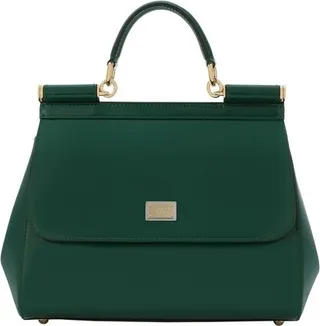 Medium calfskin Sicily bag