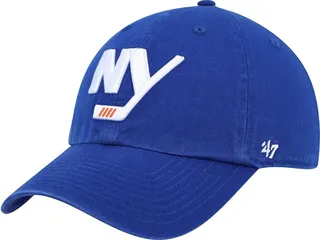 Men's '47 Brand Royal New York Islanders Alternate Clean Up Adjustable Hat
