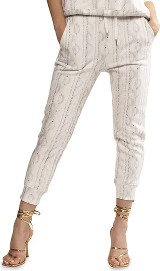 Tromp L'oeid Print Cotton Drawstring Sweatpants