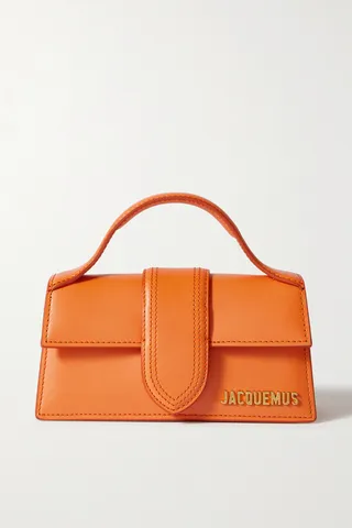Jacquemus - Le Bambino Leather Tote - Orange