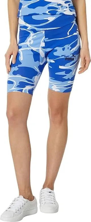 PUMA Summer Splash All Over Print 7 Short Tights (Day Dream) Women's Clothing