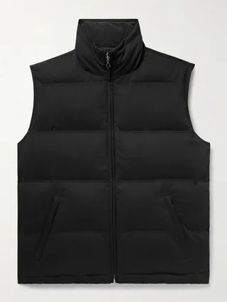 Gettler Quilted Cotton-Blend Twill Gilet