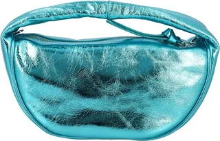 By Far Baby Cush Metallic Effect Tote Bag