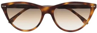 Logo-Print Tortoiseshell-Effect Sunglasses