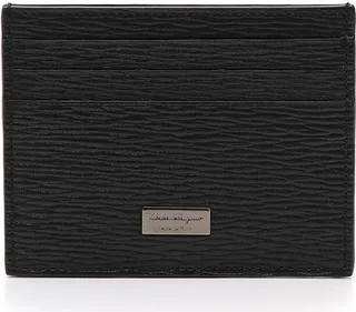 Salvatore Ferragamo Logo Plaque Cardholder