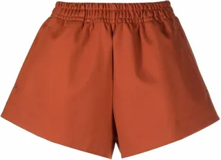 Wide-Leg Organic Cotton Shorts