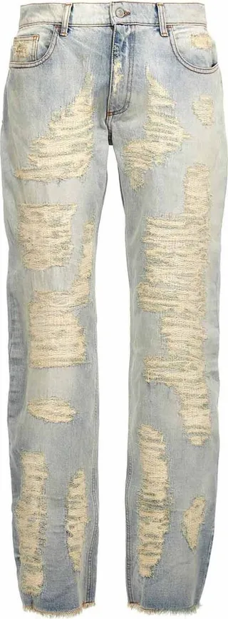 Jeans 'destroyed Embroidery'