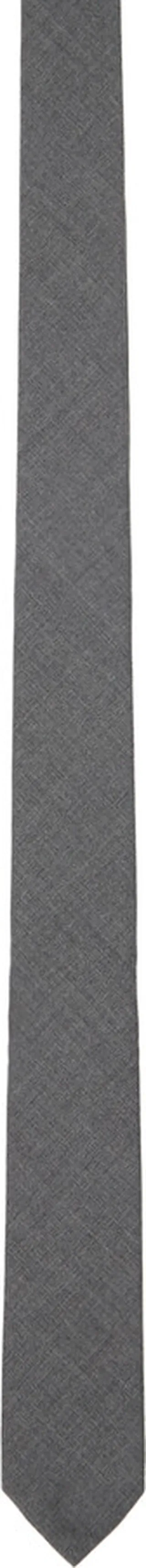 Thom Browne Gray Super 120s Tie