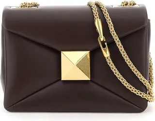 Valentino Garavani One Stud Chained Shoulder Bag