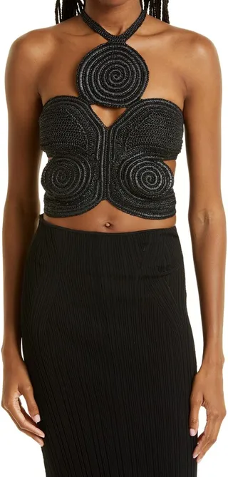 Archer Crochet Halter Top