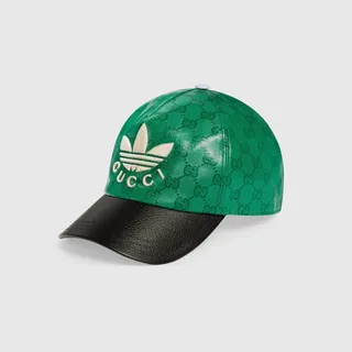 adidas x Gucci GG canvas baseball hat