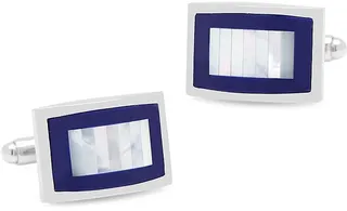 Ox & Bull Trading Co. Pearl Cufflinks