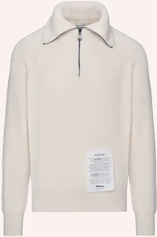 Raw Diamond - Fisherman Half Zip Neck Pullover