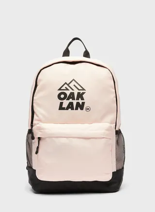 Logo Printed Backpack
