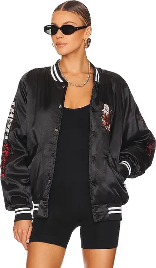 Beer Wolf Bomber Jacket