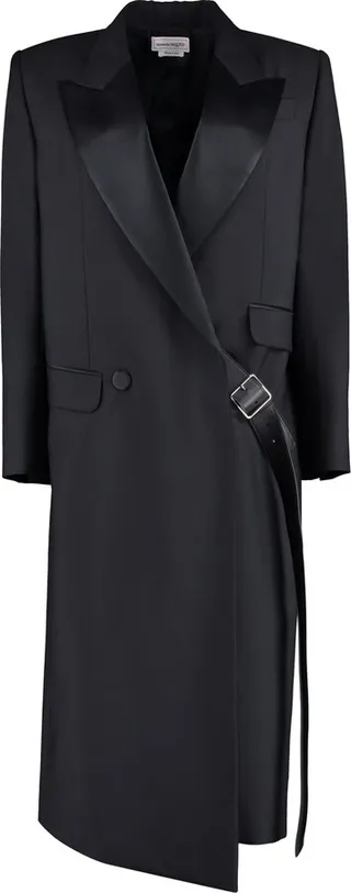 Oversize Wool-mohair Blend Coat