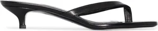TOTEME- The Flip-flop Heel Leather Sandals