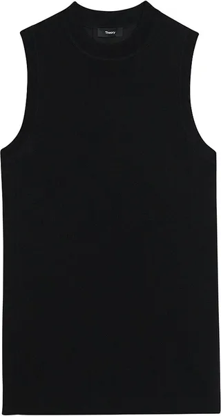 Merino Wool Sleeveless Tunic Top