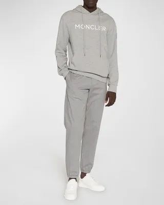 Men's Embroidered Logo Hoodie