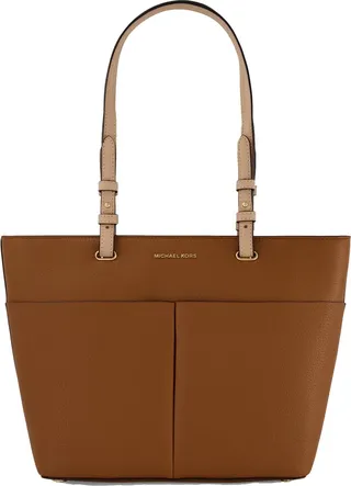 Bedford Womens Leather Shoulder Tote Handbag
