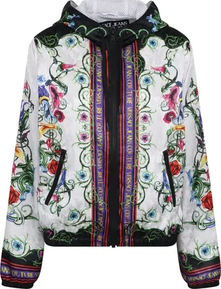 Versace Jeans Couture Floral-print Bomber Jacket