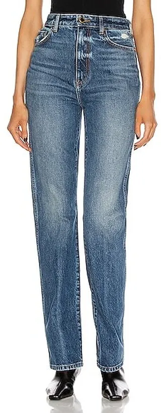 KHAITE Danielle Jean in Denim-Medium
