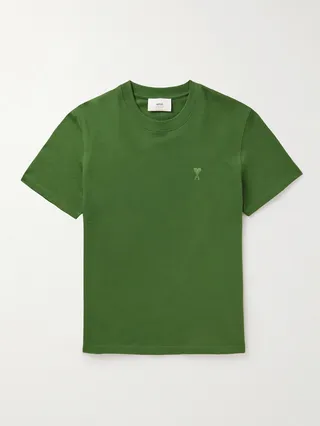 ADC Logo-Embroidered Cotton-Jersey T-Shirt