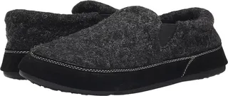 Acorn Fave Gore (Black Tweed) Men's Slippers