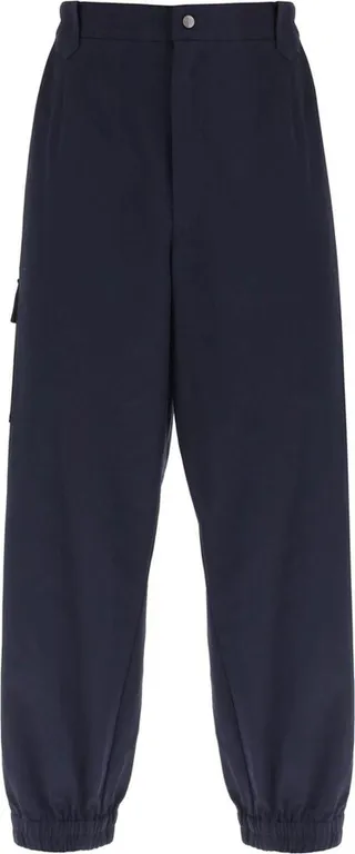 Vivienne Westwood Logo Embroidered Tapered Trousers