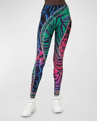 Under The Neon Sun Active Leggings With Side Pockets