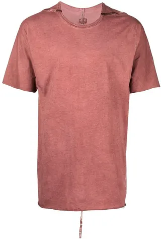 washed cotton T-shirt