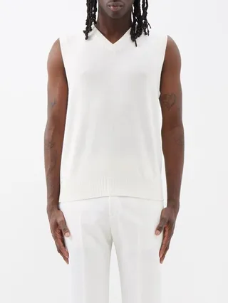 Fielding Cashmere Sweater Vest