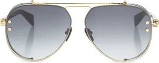 Balmain Eyewear Aviator Frame Sunglasses