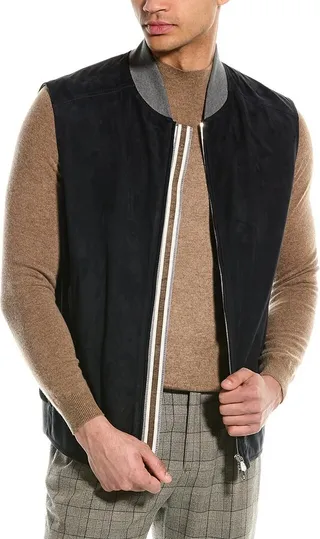 Brunello Cucinelli Leather Jacket