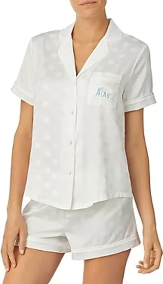 kate spade new york Mrs. Boxer Pajama Set