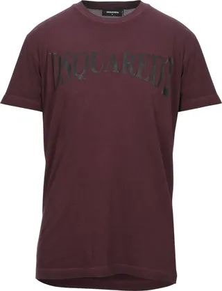 T-shirt Burgundy