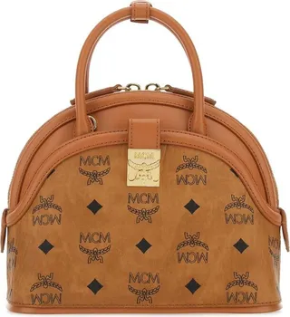 MCM Small Tracy Curved Zipped Tote Bag