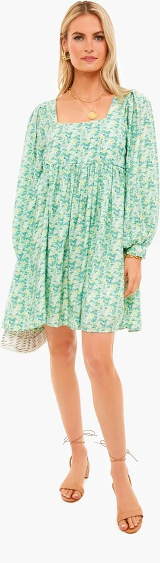 Sage Multi Mini Dress
