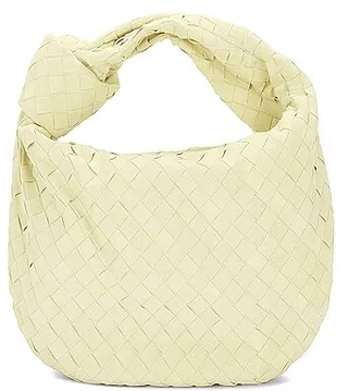 Bottega Veneta Teen Jodie Bag in Lemon