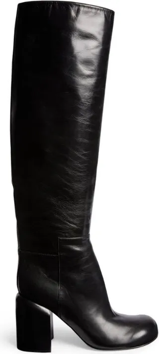 Jil Sander Leather Knee Boots