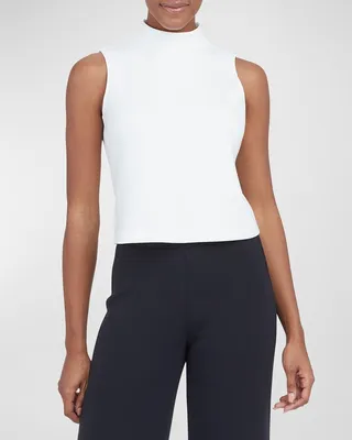 Airlux Mock-Neck Tank Top
