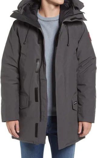 Langford Slim Fit 625 Fill Power Down Hooded Down Parka
